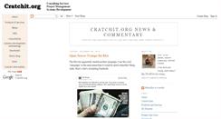 Desktop Screenshot of cratchit.org