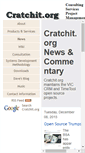 Mobile Screenshot of cratchit.org